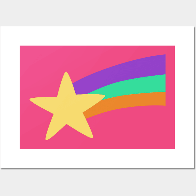 Mabel Pines Star from Gravity Falls - Pick ours! Wall Art by polarva